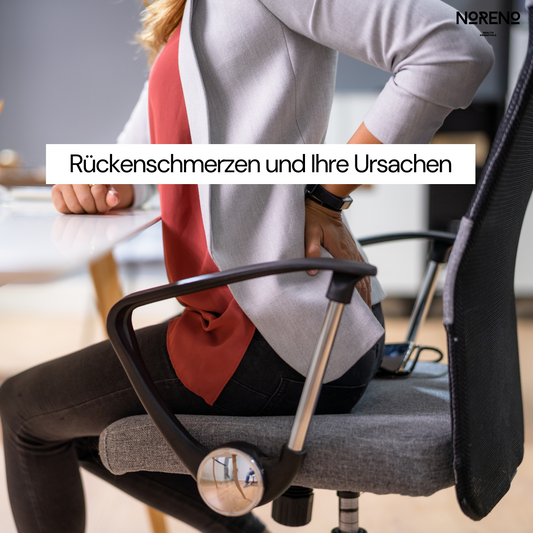 Rückenschmerzen durch langes Sitzen?